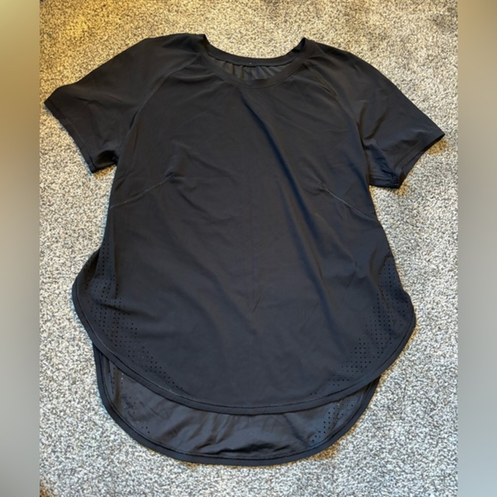 Lululemon Black Running Tee